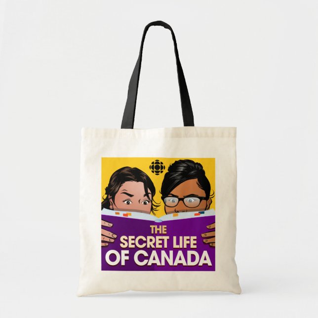 CBC The Secret Life of Canada Tote Bag (Front)