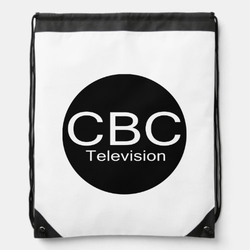 CBC TV Alt Logo Drawstring Bag