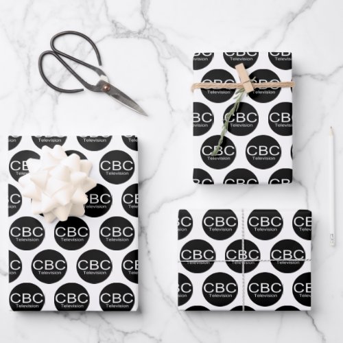 CBC TV Alt Logo Wrapping Paper Sheets