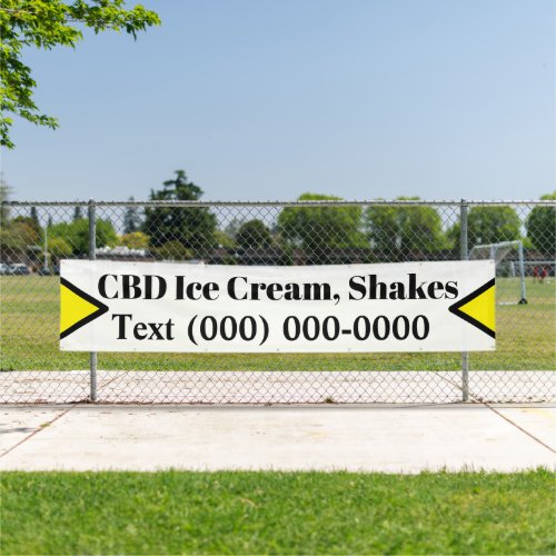 CBD Ice Cream Banner