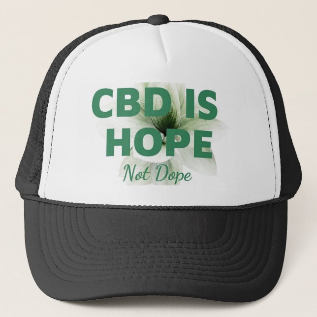 CBD Is Hope Trucker Hat (Front)