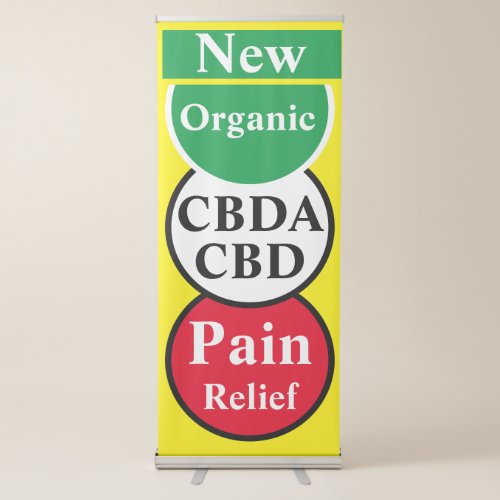 CBD RETRACTABLE BANNER