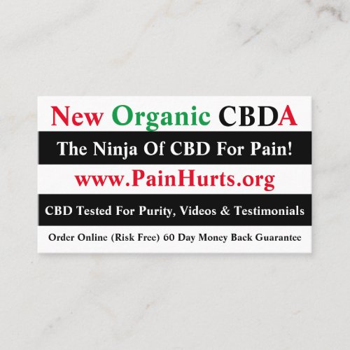 CBDA Business Cards