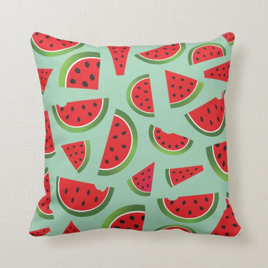 CBendel Cute Watermelon Home Decor Throw Pillow | Zazzle.com