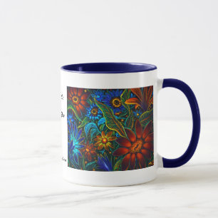 CBjork Avatar Floral Design Mug