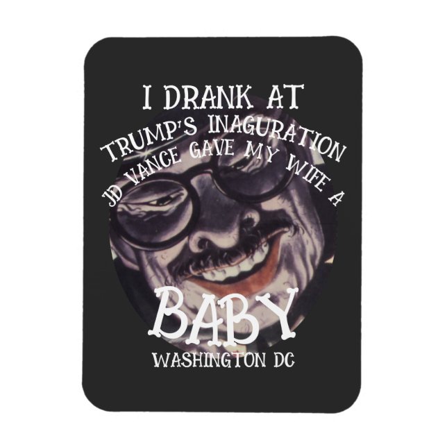 CBP DHS FBI Deceased Save Date Invitation 2026 War Magnet (Vertical)