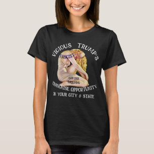 CBP FBI PROFESSIONAL WRESTLING TRUMP POPE 2028 X T-Shirt