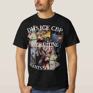 CBP Recruiting Customs Border Patrol Birth Nation T-Shirt