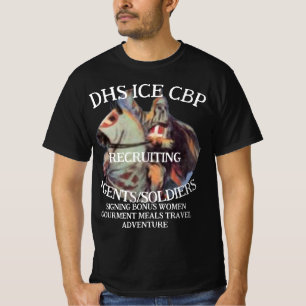 CBP Recruiting Customs Border Patrol Homeland WH T-Shirt