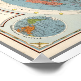 CBS American School of the Air | Map of the World Poster