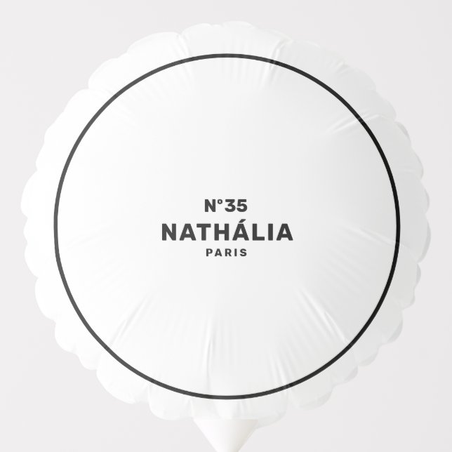 CC (Chic & Classic) Balloon (Front)