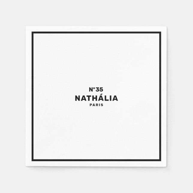 CC (Chic & Classic) Napkins (Front)