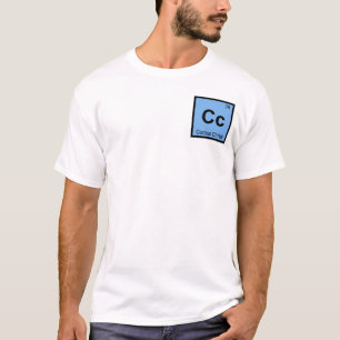 Cc - Corpus Christi Texas Chemistry Symbol T-Shirt