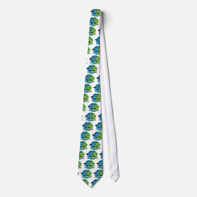 CC Cross Country - Because I CAN!! Neck Tie (Front)