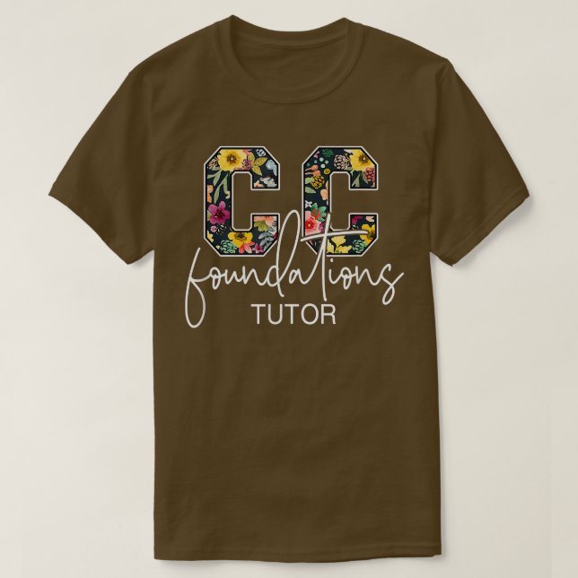 CC Foundations Tutor Classical Conversations Homes T-Shirt (Design Front)