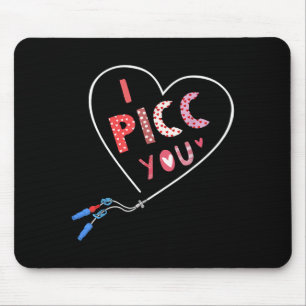 Cc Heart Valentine Vascular Access Team Cc Iv Nurs Mouse Pad