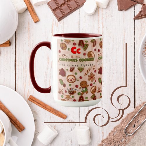 Cc is for Christmas Cookies  Mug