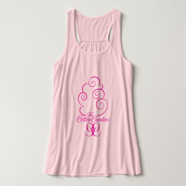 CC logo Flowy Tank Top (Design Front)