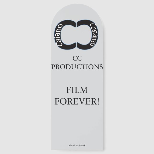 CC Productions Original Bookmark (Front)