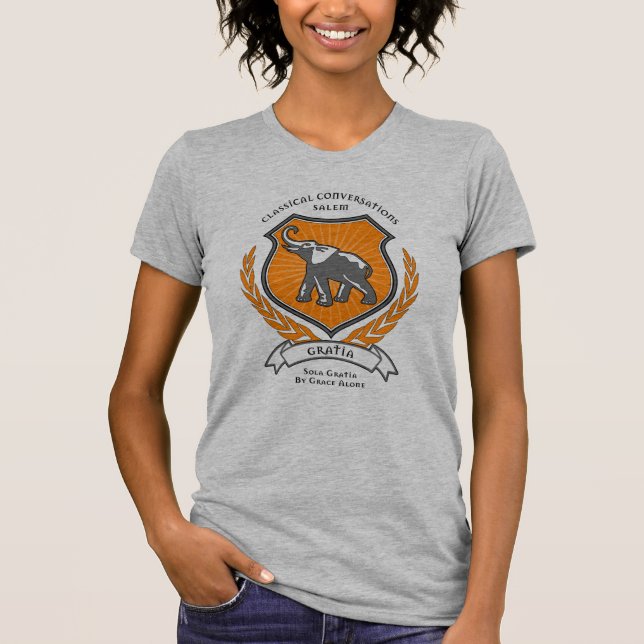 CC Salem Gratia Campus - T-Shirt - Women's Cut (Front)