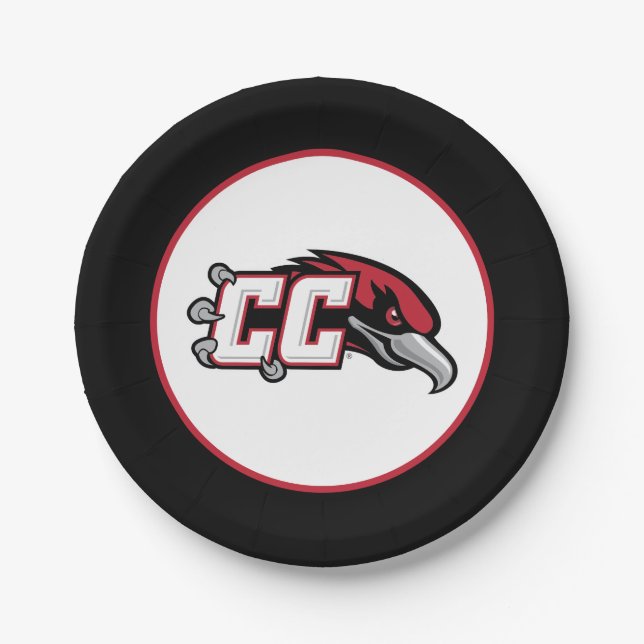 CC Thunderbird Logo Paper Plates (Front)