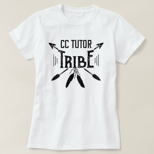 CC Tutor Tribe Shirt, CC Community Homeschool T-Shirt (Design Front)
