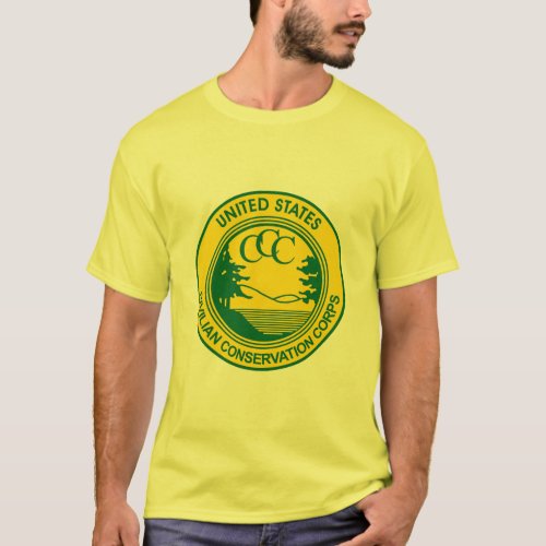 CCC Civilian Conservation Corps Commemorative T_Shirt
