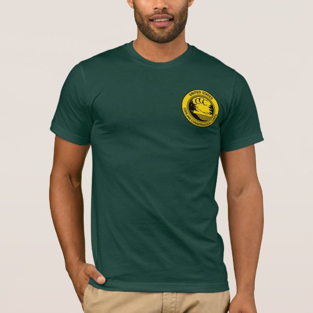 CCC Civilian Conservation Corps Commemorative T-Shirt (Front)