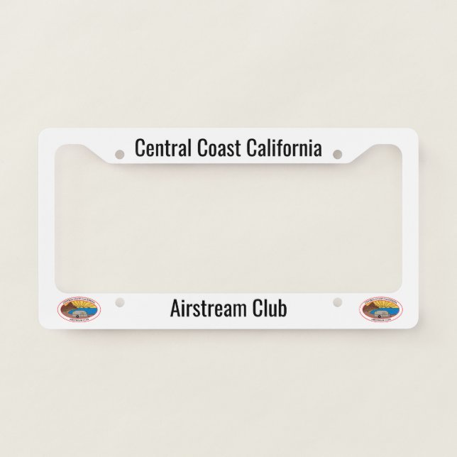 CCCAC Logo License Frame (Front)