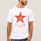 CCCP Hammer & Sickle in Red Star T-Shirt