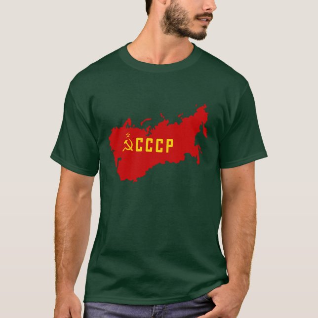 CCCP (Map) T-Shirt (Front)