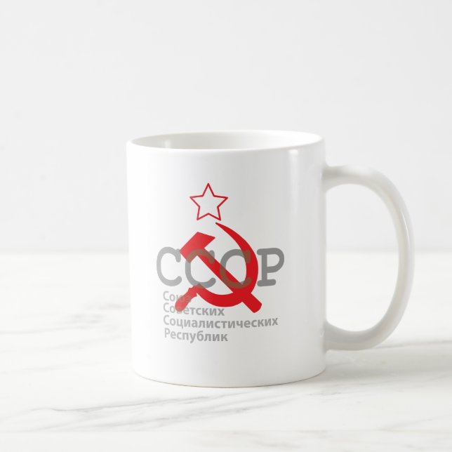 CCCP_red Coffee Mug (Right)
