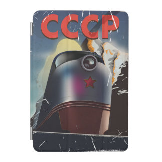 CCCP Retro vintage Soviet train Poster iPad Mini Cover