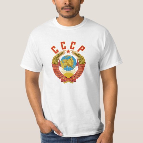 CCCP Soviet Coat of Arms T_Shirt