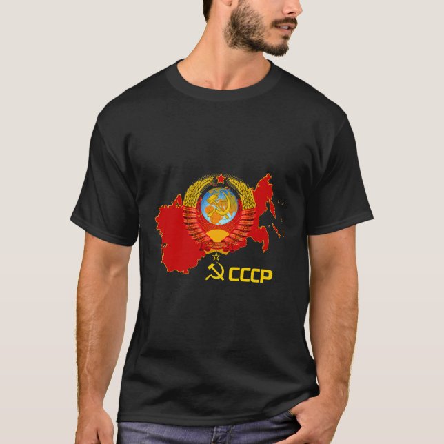 CCCP - Soviet Union T-Shirt. T-Shirt (Front)