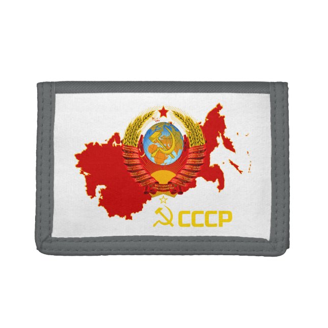 CCCP - Soviet Union Trifold Wallet (Front)