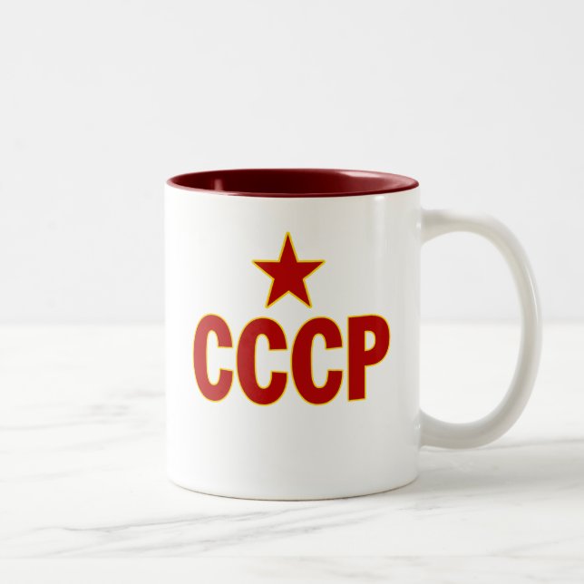 CCCP Two-Tone COFFEE MUG (Right)