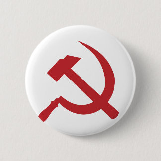 cccp ussr hammer and sickle pinback button
