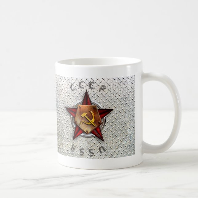 CCCP USSR HISTORY MUG (Right)