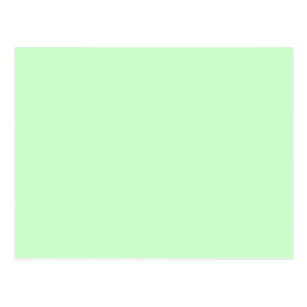 Light Mint Color Postcards Zazzle Ccffcc Hex Code Web Color Light Mint Green Postcard