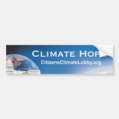 CCL Bumper Sticker _ Climate Hope