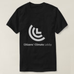 CCL Logo Black T-Shirt<br><div class="desc">CCL Logo T-Shirt. Support CCL and raise awareness about addressing climate change while wearing this t-shirt to all of your tabling and presentation events and around town!</div>