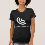 Ccl Logo Black T-shirt Ladies Cut at Zazzle