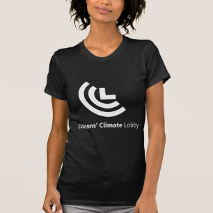 CCL Logo Black T-Shirt Ladies Cut