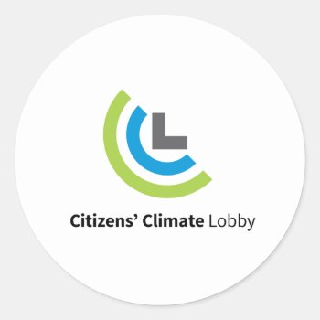 Ccl Logo Sticker by Citizens_Climate at Zazzle