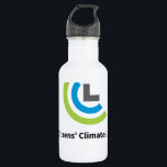 CCL Logo Water Bottle (18 oz.), stainless steel<br><div class="desc">Want a carbon fee and dividend policy? Drink from this stainless steel water bottle to raise awareness about putting a price on carbon to address climate change!</div>