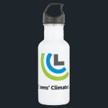 CCL Logo Water Bottle (18 oz.), stainless steel<br><div class="desc">Want a carbon fee and dividend policy? Drink from this stainless steel water bottle to raise awareness about putting a price on carbon to address climate change!</div>