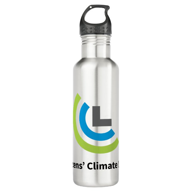 CCL Logo Water Bottle (24 oz), Stainless Steel (Front)