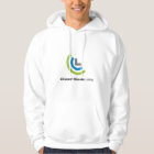 CCL Logo White Hooded Sweatshirt