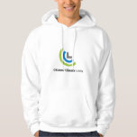 Ccl Logo White Hooded Sweatshirt at Zazzle